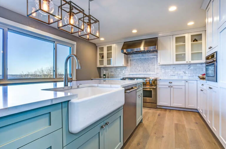 Kitchen Blue